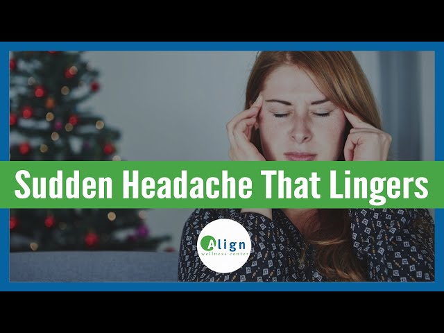 Sudden Headache That Won’t Go Away | Permanently Get Rid of Headaches