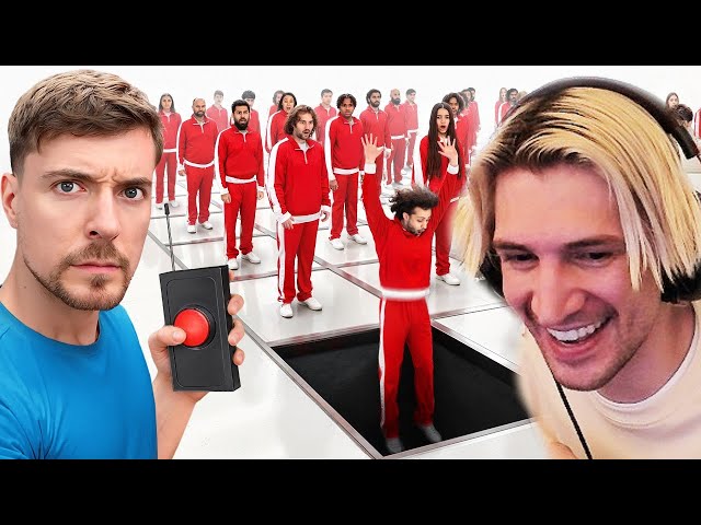 Every Minute One Person Is Eliminated | xQc Reacts to MrBeast