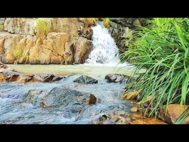 Deep Sleep with Gentle Waterfall White Noise Sounds 112