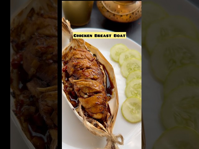 Chicken breast boat | Healthy Recipe | weight loss dinner recipes #shorts #trendingshorts #chicken