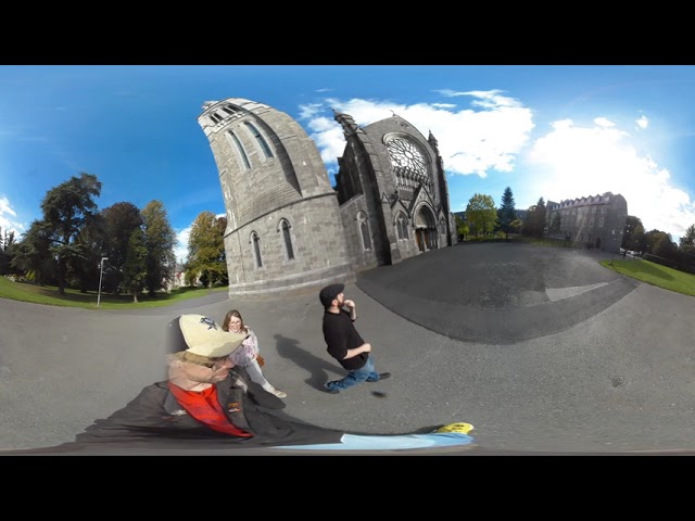 🇨🇮 Leixlip, Maynooth Castle, Co. Kildare, Ireland with Conor and Colìna (in 360)! 🇨🇮