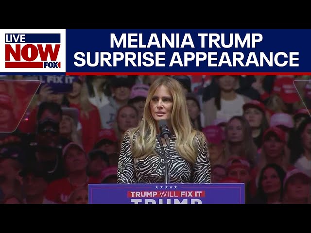 Melania Trump makes surprise appearance at MSG | LiveNOW from FOX