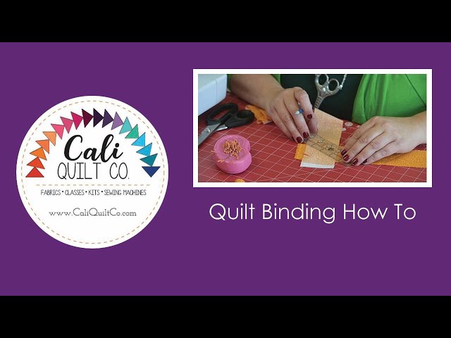 Quilt Binding How To