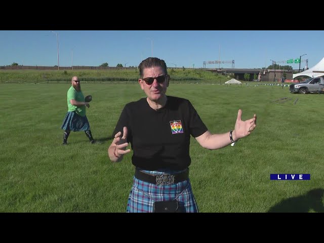 Annual Scottish Festival and Highland Games held this weekend in Itasca