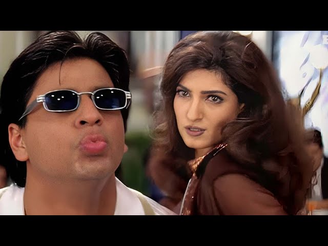 ट्विंकल खंन्ना ने शरुक खान को मर रहा थप्पड़ - Sharuk khan and twinkle khanna