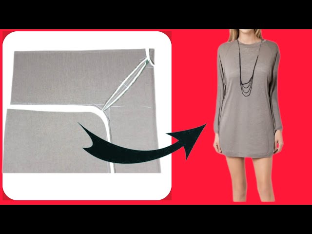 💥SEWING IN 10 MINUTES 💥Fits All Sizes / This Cut Will Surprise You