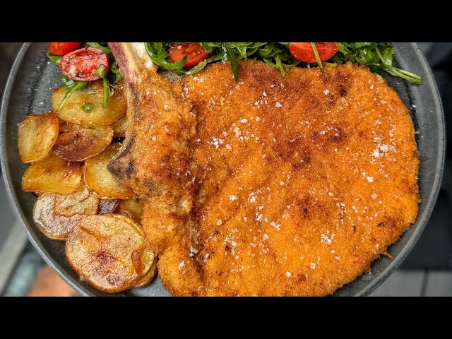 Veal Milanese in ASMR 😍