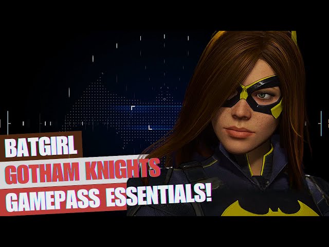 Barbara Gordon AKA The Batgirl in Gotham Knights Overview & Gameplay Gamepass Essentials