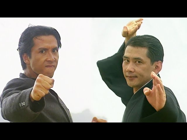 Epic Showdown!Donnie Yen unleashes a rapid series of kicks,knocking out Japanese master instantly!