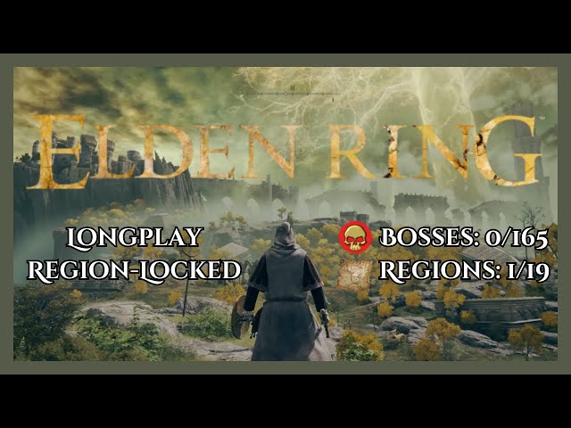 Elden Ring - Longplay - Region Locked Challenge (No Commentary)