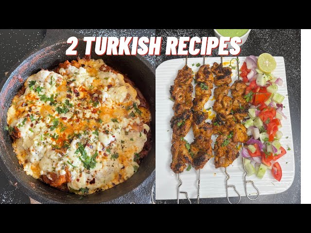 2 Chicken Turkish Recipes | Chicken Kebab and Chicken Dinner Recipe in Turkish Style