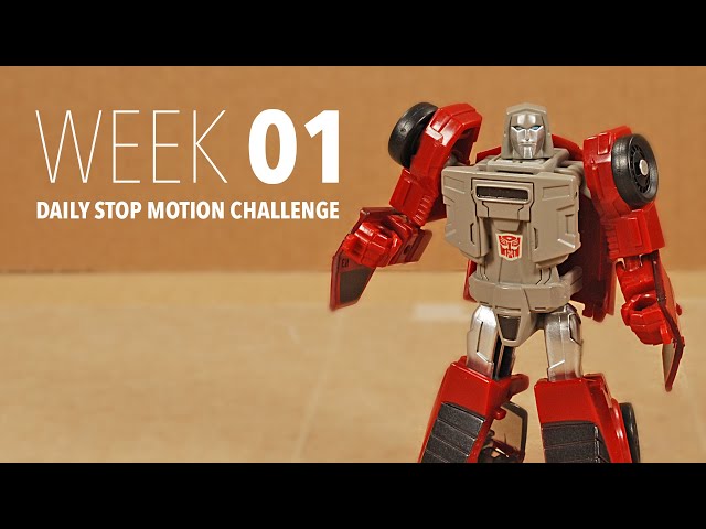 Week 01 Daily Stop Motion Challenge