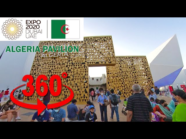 Algeria Pavilion Expo 2020 Dubai | 360 Video