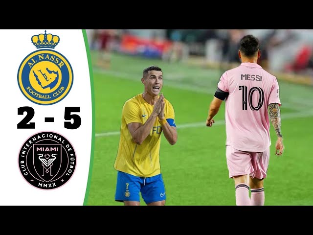 Inter Miami Vs Al Nassr 2-5 Hightlights & All Goals 2024 4k Hd (RONALDO & MESSI)