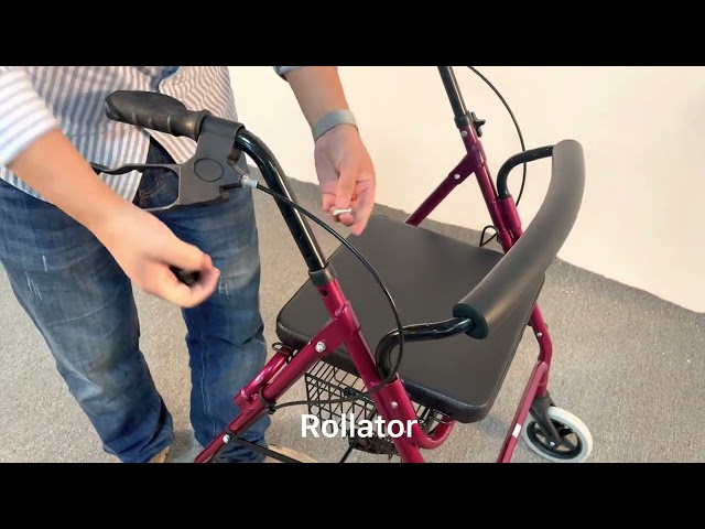 966LH 1 elderly rollator