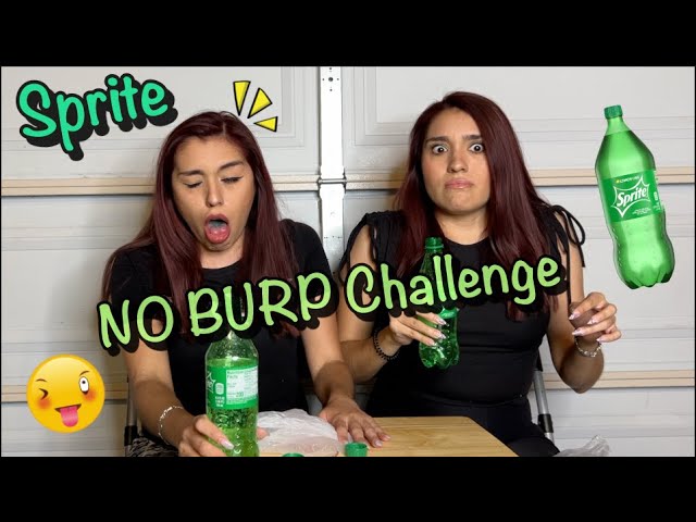 Sprite NO BURP Challenge!