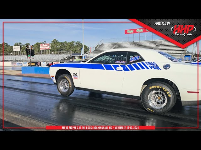 HHP Racing at the Modern Street Hemi Shootout Mopars at the Rock on November 17, 2024