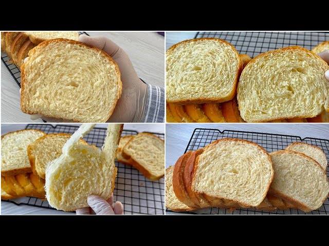 Toast bread for schools in a professional and precise way, light and fluffy #bread