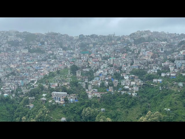 Earth Cutting in Lamka to Mizoram Highway || Excavator in heavy work