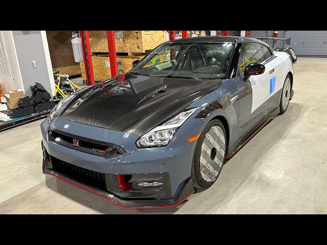 Unwrapping the 2024 Nissan GTR Nismo!