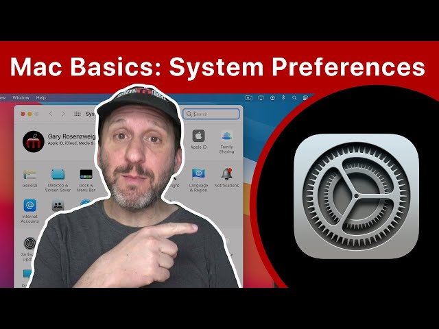 Mac Basics: Using System Preferences