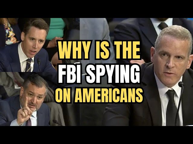 Josh Hawley and Ted Cruz DESTROY FBI Director Paul Abbate For Bribery Coverup and MORE