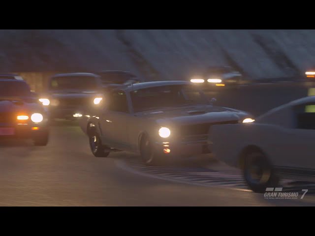 🚀 V8 Legends Clash! Night Racing at Trial Mountain – Muscle Car Madness!