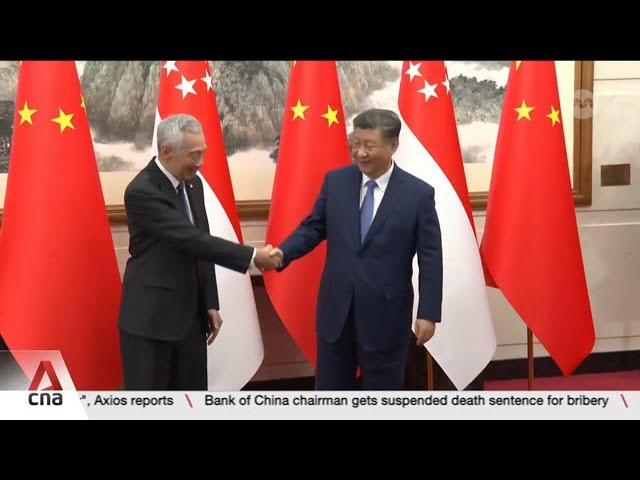 SM Lee meets Chinese President Xi in Beijing