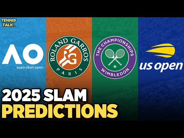 Grand Slam PREDICTIONS for 2025 Season | Tennis Talk News