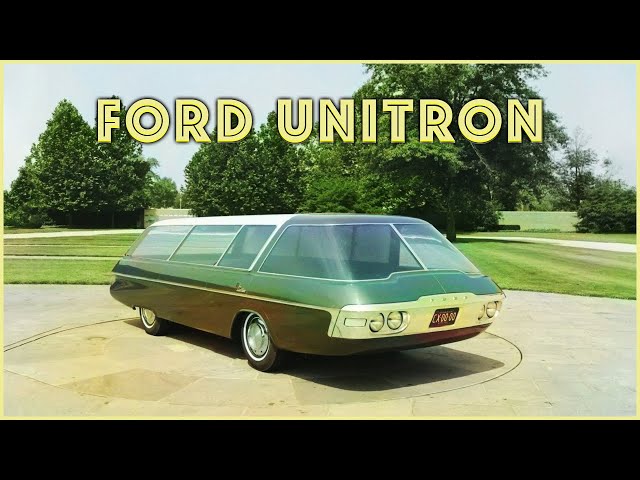 1961 Ford Unitron: The Futuristic Recreational Vehicle You've Never Seen