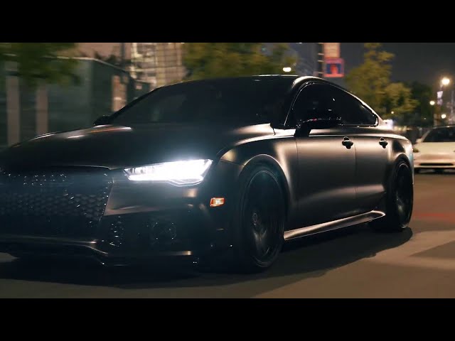 Murdered Out RS7 | San Francisco [4K]