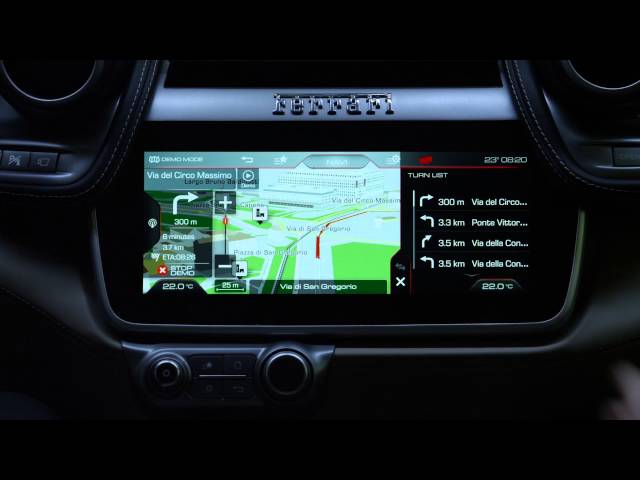 Ferrari GTC4Lusso - Infotainment