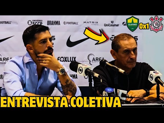 ENTREVISTA COLETIVA RAMON DIAZ CUIABÁ 0X1 CORINTHIANS