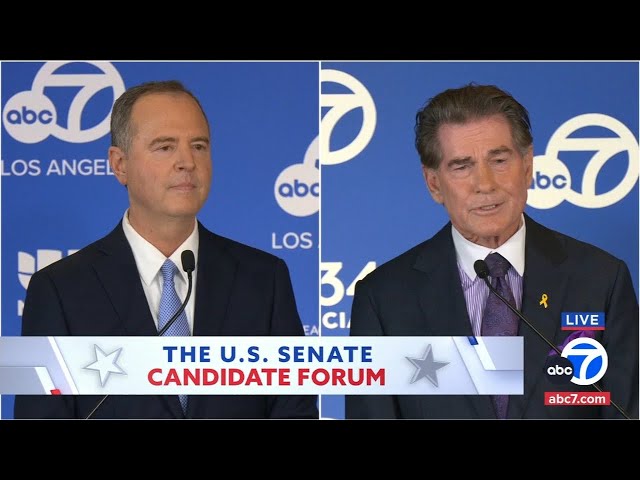 Adam Schiff, Steve Garvey discuss where they stand on abortion