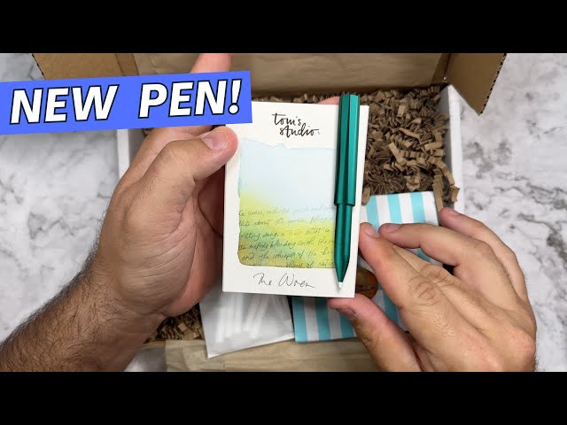 The AMAZING Tom's Studio Wren Infinitely Refillable Writing Pen | Review