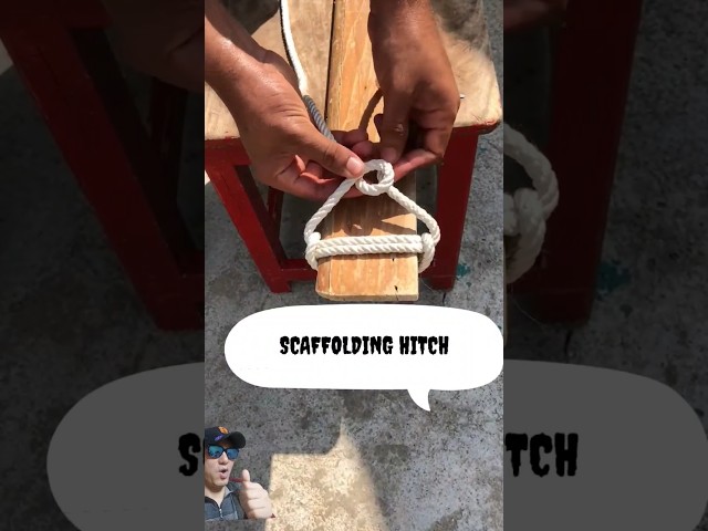 Watch it when you travel#rope#knots #knot#craft#diy#skills#climing#lifeskills#howto#tip#idea#simple