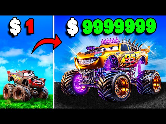 $1 to $1,000,000 CARS Monster Truck