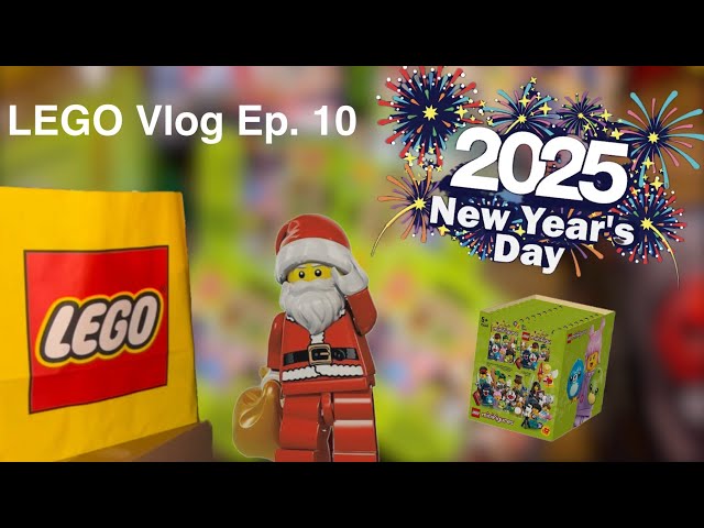 LEGO Vlog Ep. 10 | MASSIVE Christmas Haul & January 1st Sets!