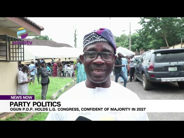 Party Politics: Ogun PDP  Holds L G  Congress, Confident Of Majority In 2027