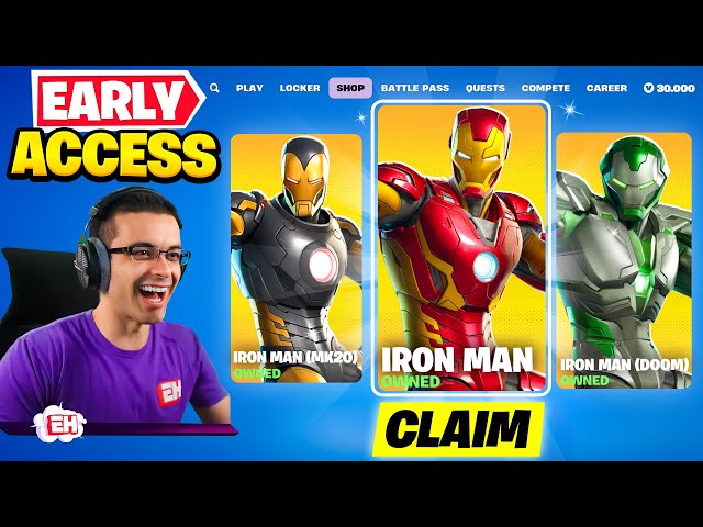 New Iron Man Skins in Fortnite!