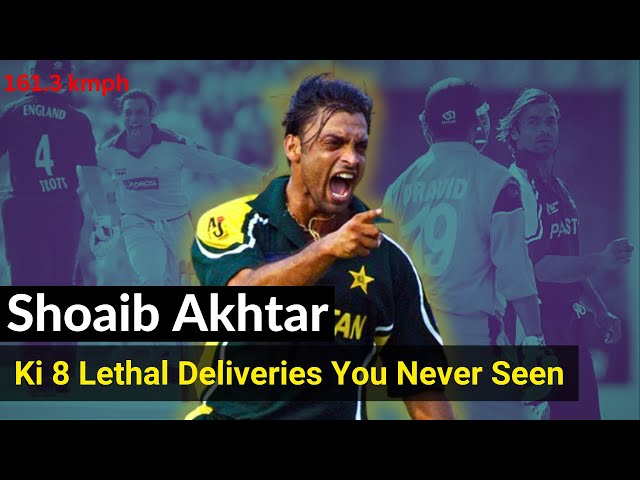 8 Most Dangerous Deliveries by Shoaib Akhtar | Shoaib Akhtar