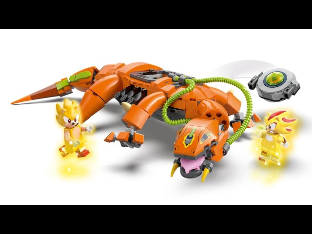 Lego Sonic The Hedgehog Super Shadow Biolizard set review 77003