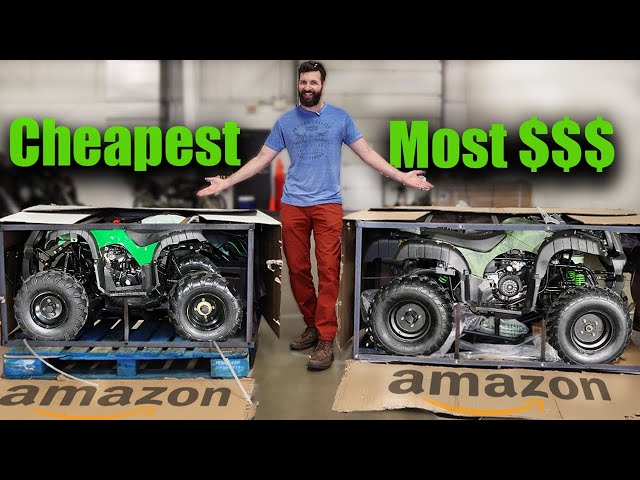 I BOUGHT Amazon's CHEAPEST and MOST EXPENSIVE ATVs