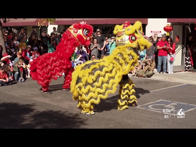 Locals ring in the Lunar New Year during SLO Asian Market's annual celebration