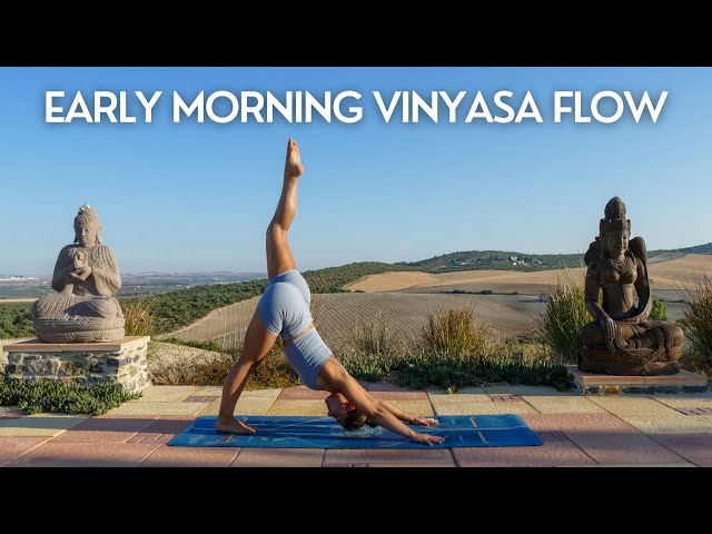 30-Minute Vinyasa Yoga Practice: Early Morning Flow - Yoga With Charlie Follows