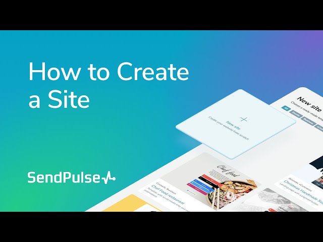 How to Create a Site | Free Website Builder