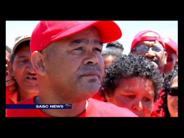 Mossel Bay community  protest against land lease