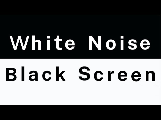 Live 24/7 White Noise Black Screen : Sounds to Sleep, Study, Focus | No Ads While Sleeping!