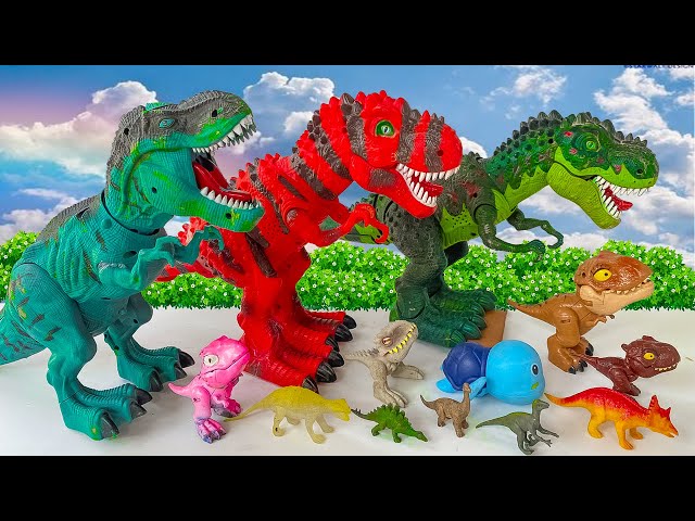 Giants Godzilla Tyrannosaurus rex, Dromaeosaurus, Stegosaurus &Kong strongest? King Animated Cartoon