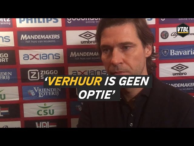 De Jong bevestigt interesse in Ramselaar: 'Verhuur is geen optie' - VTBL